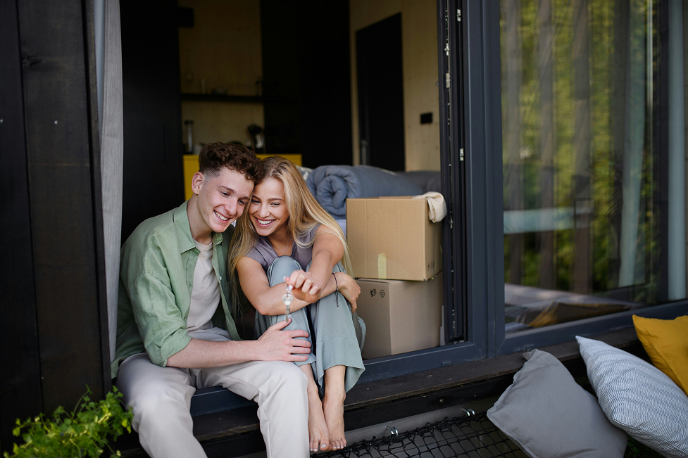 Couple considering whether to buy a new home before selling their current one