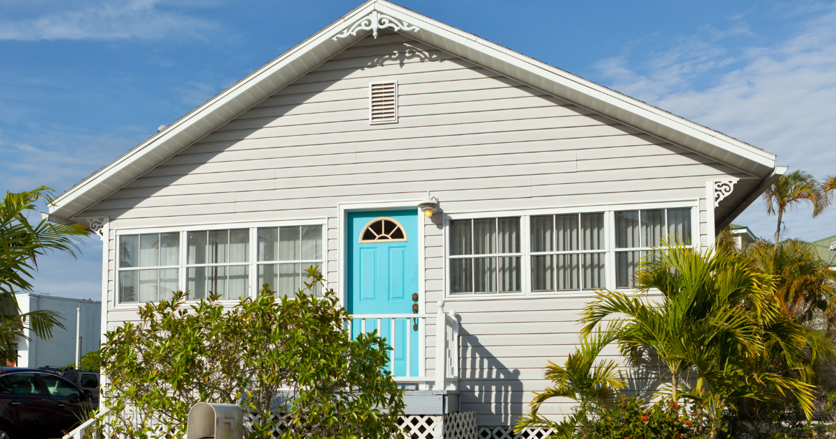 Vacation rental property with a private pool.
