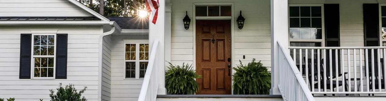 Front of a house