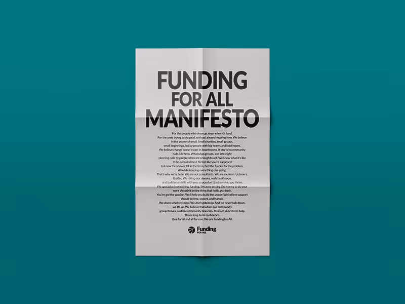 Why a New Logo Wasn't Enough: Charity Rebrand for Funding For All