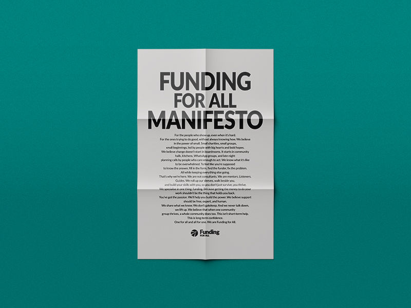 Why a New Logo Wasn't Enough: Charity Rebrand for Funding For All