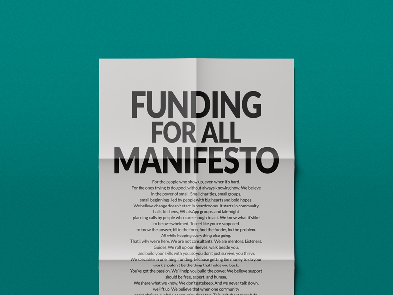 Why a New Logo Wasn't Enough: Charity Rebrand for Funding For All