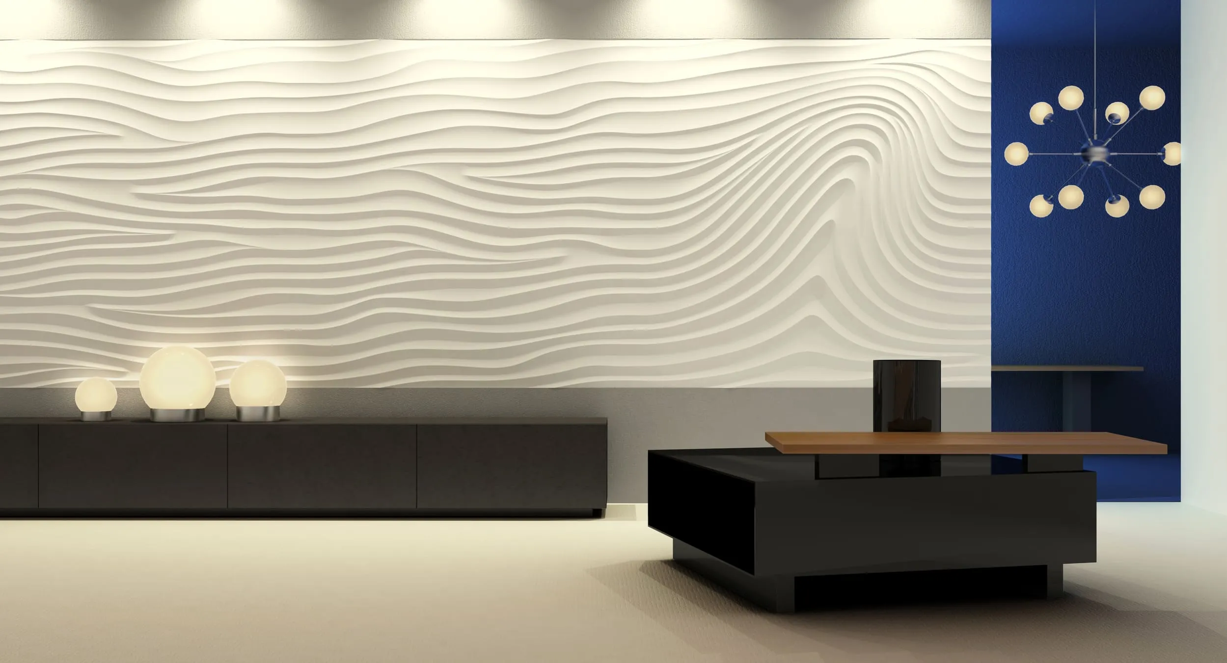 Skulpturálne 3D steny