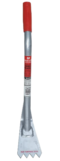 A shingle shovel for roofing contractors