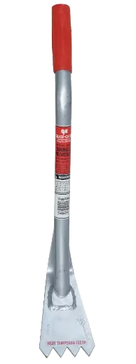 A shingle shovel for roofing contractors