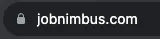 The JobNimbus sign-in page URL