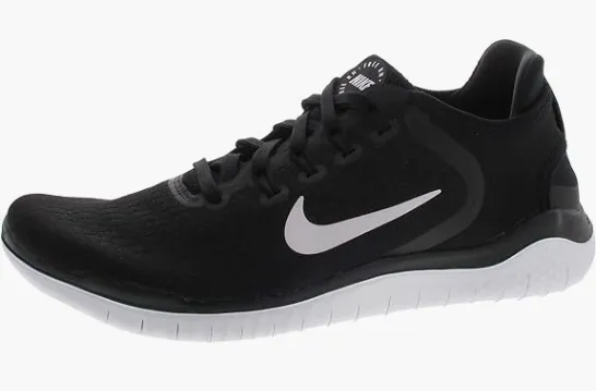 Black Nike free run roofing shoes