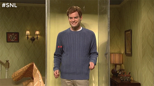 Bill Hader dancing meme on social media