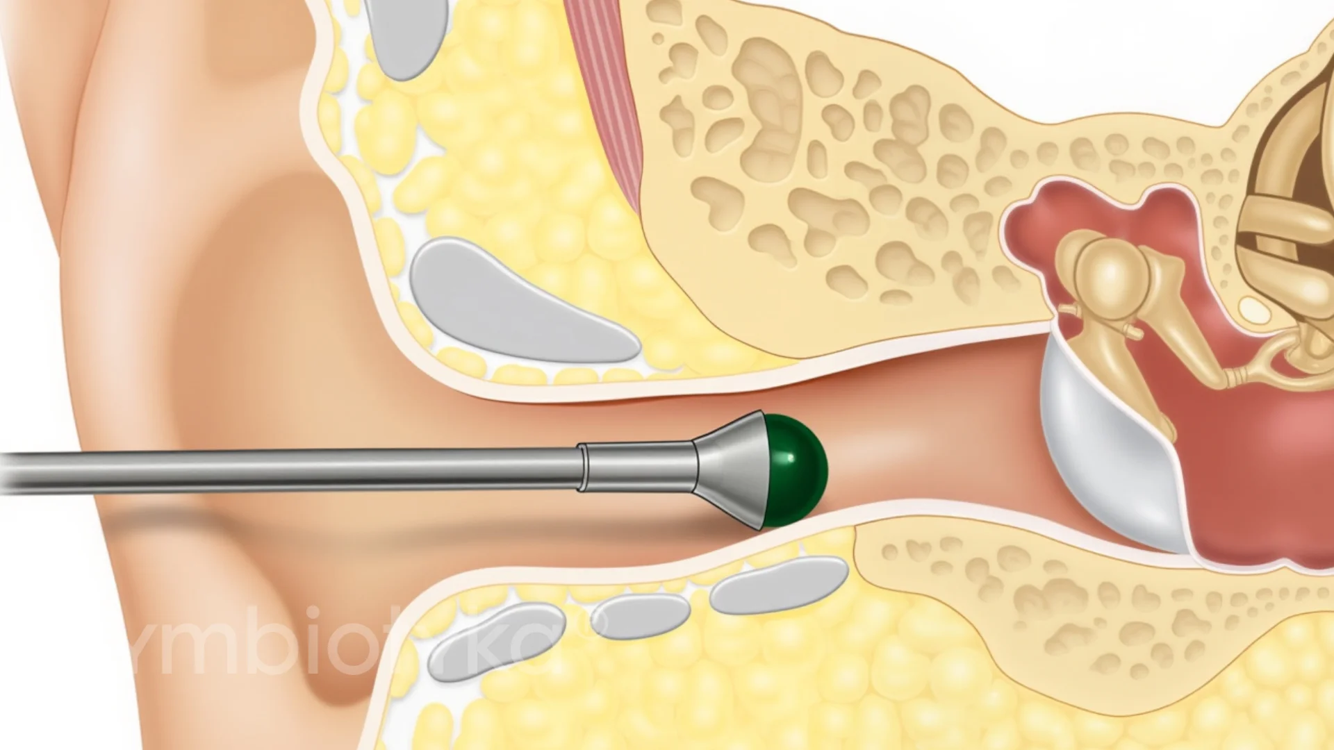 Видалення стороннього тіла з вуха