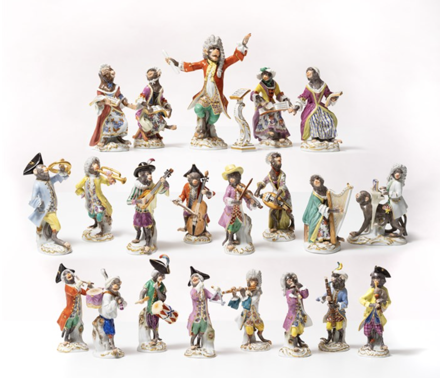 Apeorkester 21 deler (komplett)