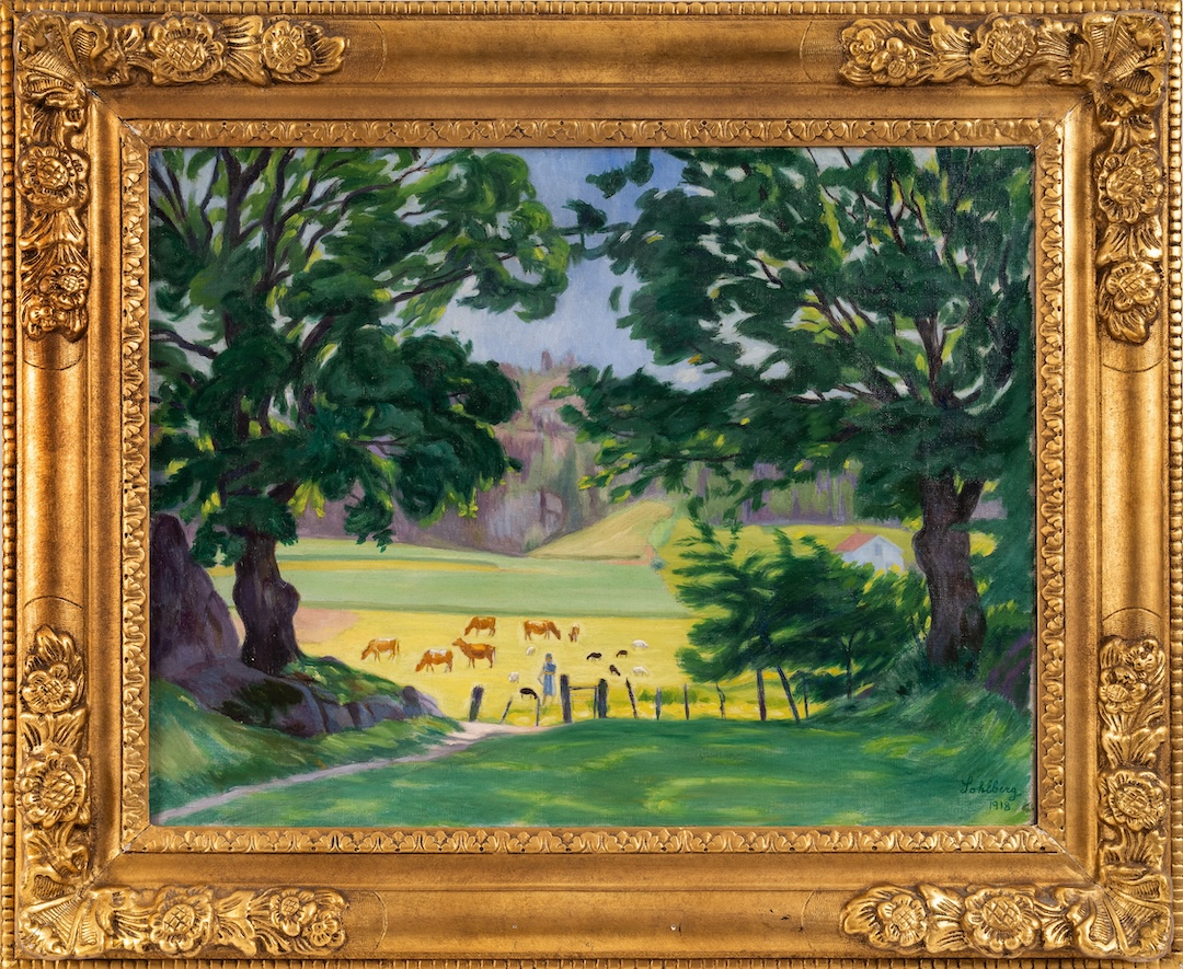 Sara vokter hjorden, 1918