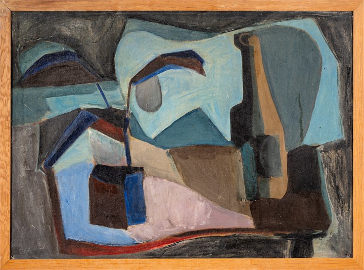 "Stilleben med en gitar" 1959