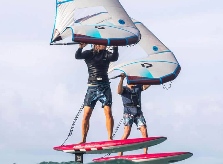 Lezione di foil alare al Kite Village Sardegna Punta Trettu