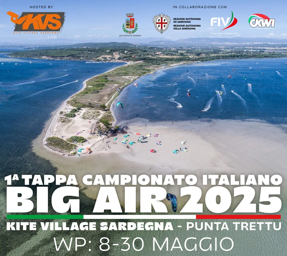 Kite Village Sardegna Big Air 2025 Punta Trettu