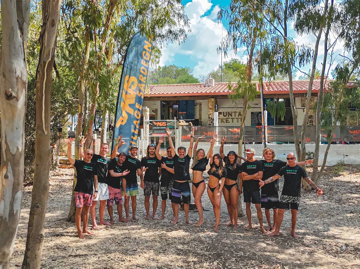 Il nostro team al Kite Village Sardegna