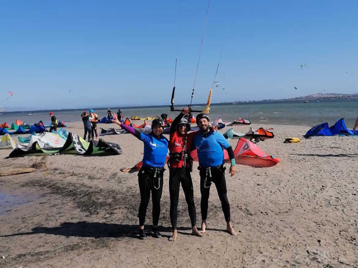 Photo on the Beach at Punta Trettu