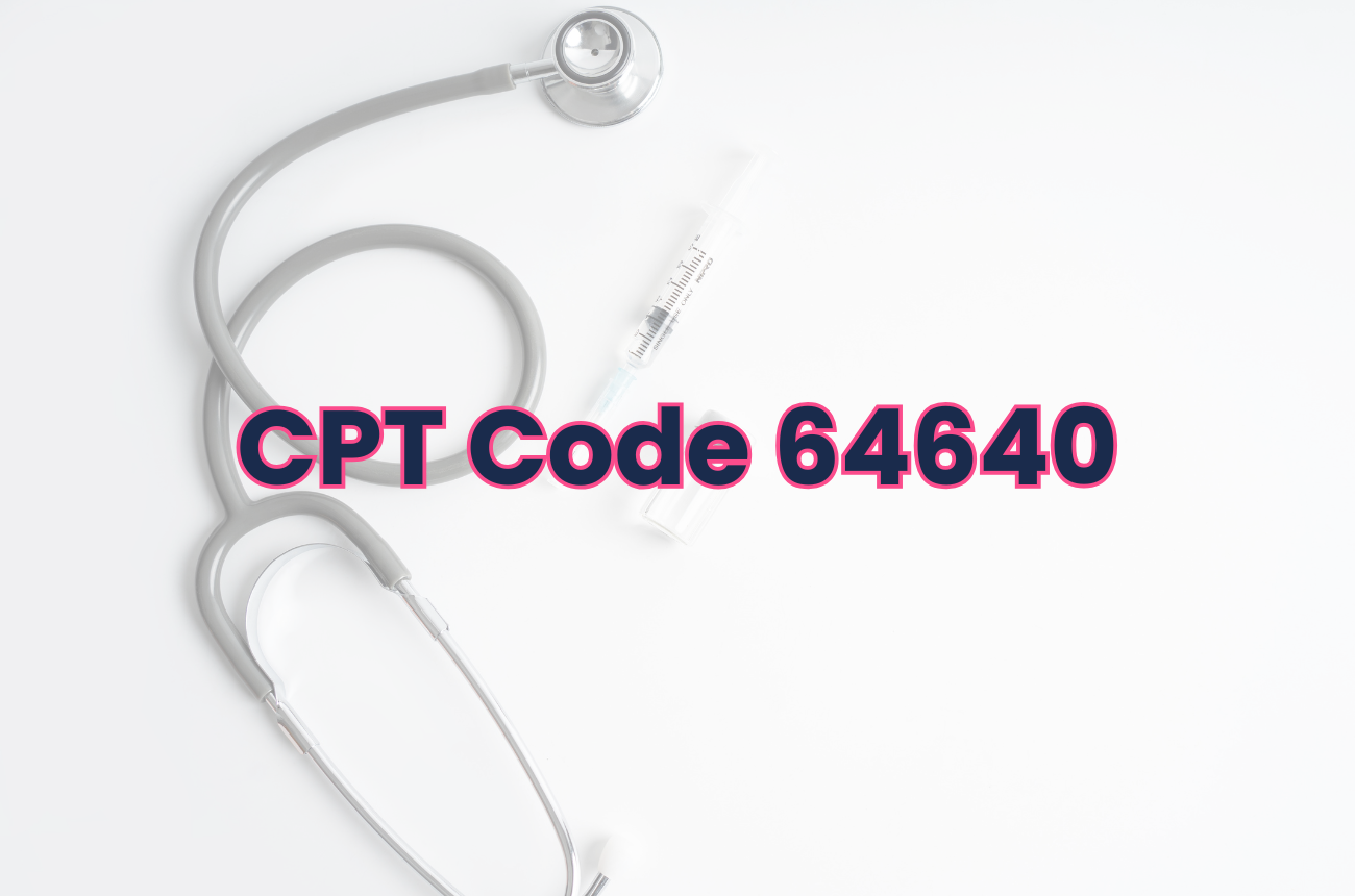 CPT® Code 64640
