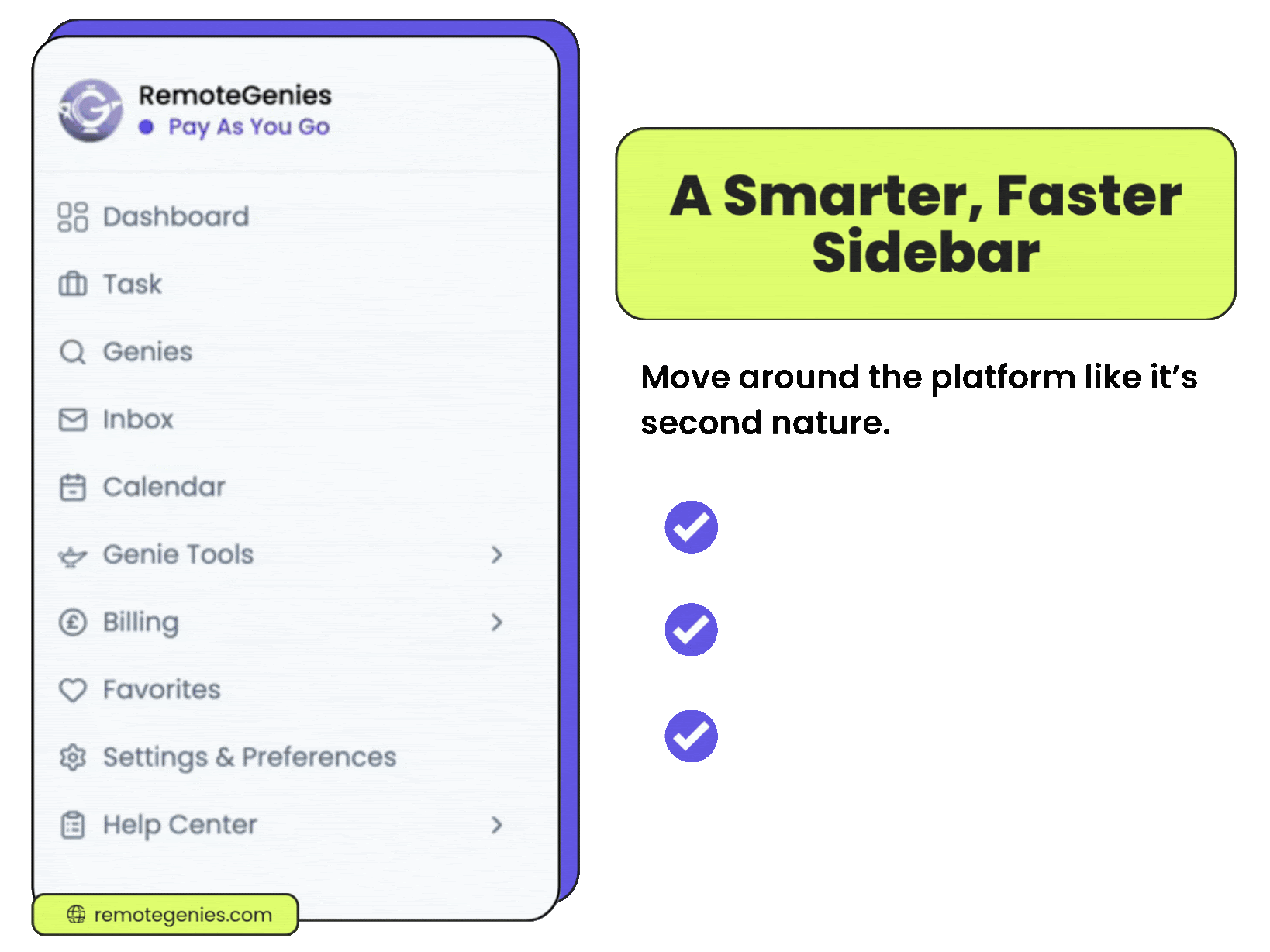 Smarter, Faster Navigation | RemoteGenies