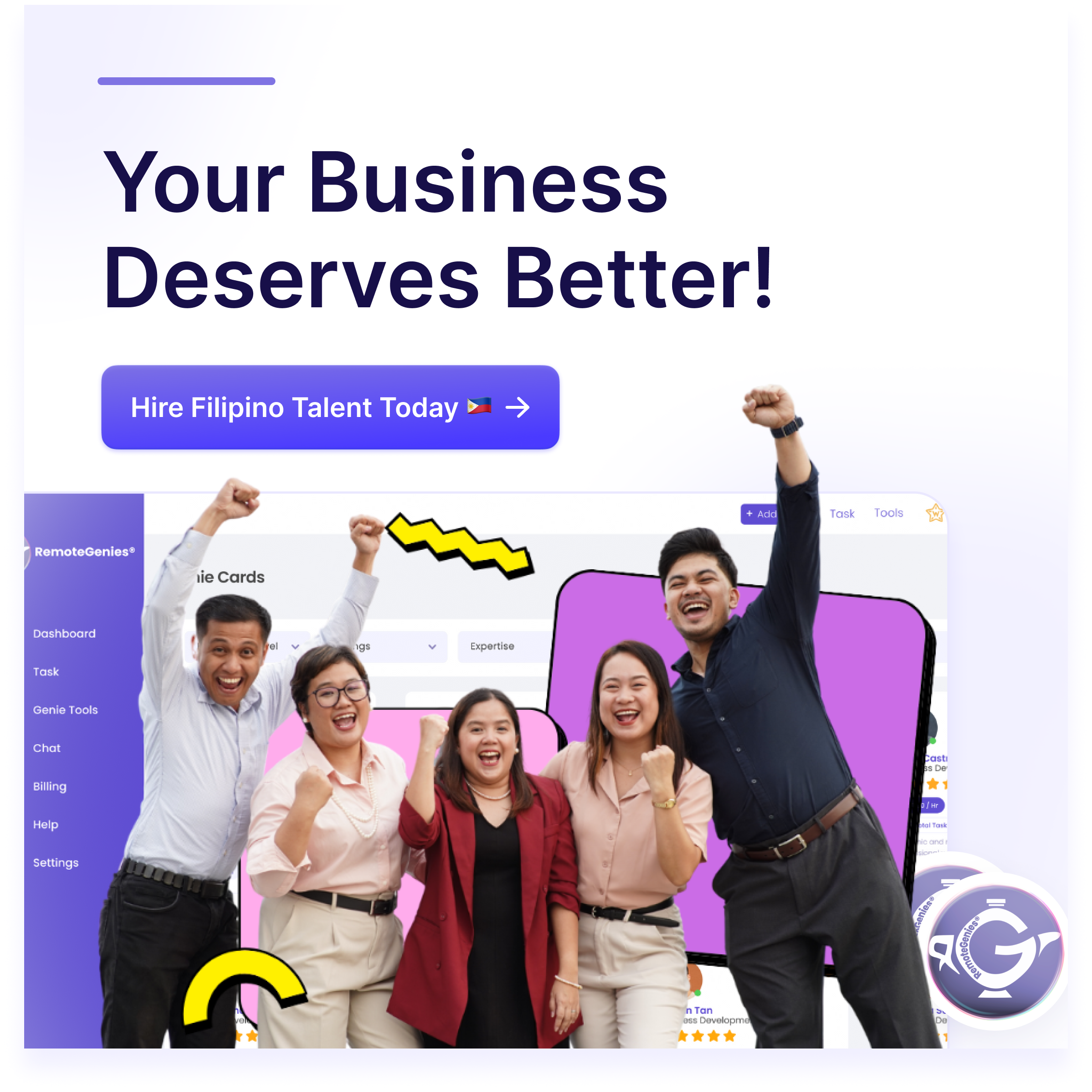 RemoteGenies: How It Works | Fast, Flexible Filipino Talent Hiring