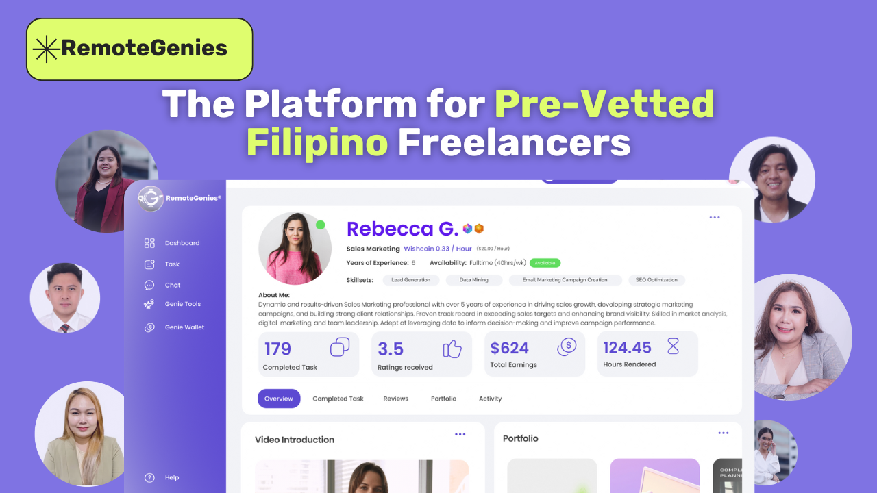 Hire Top Tier Filipino Freelancers | RemoteGenies
