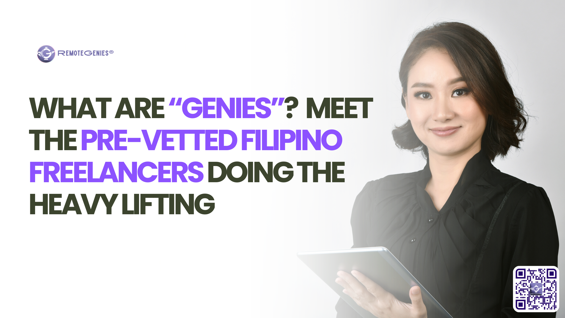 RemoteGenies is the top freelance marketplace for hiring pre-vetted Filipino freelancers. Get high-quality talent for a fraction of the cost.