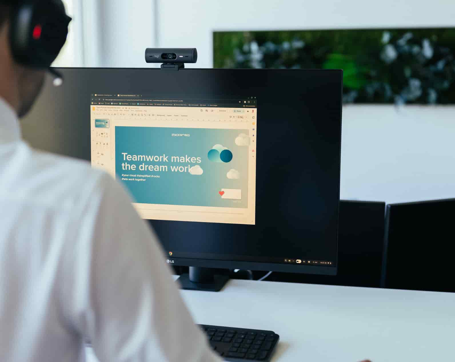 Browser-based working with Google Workspace
