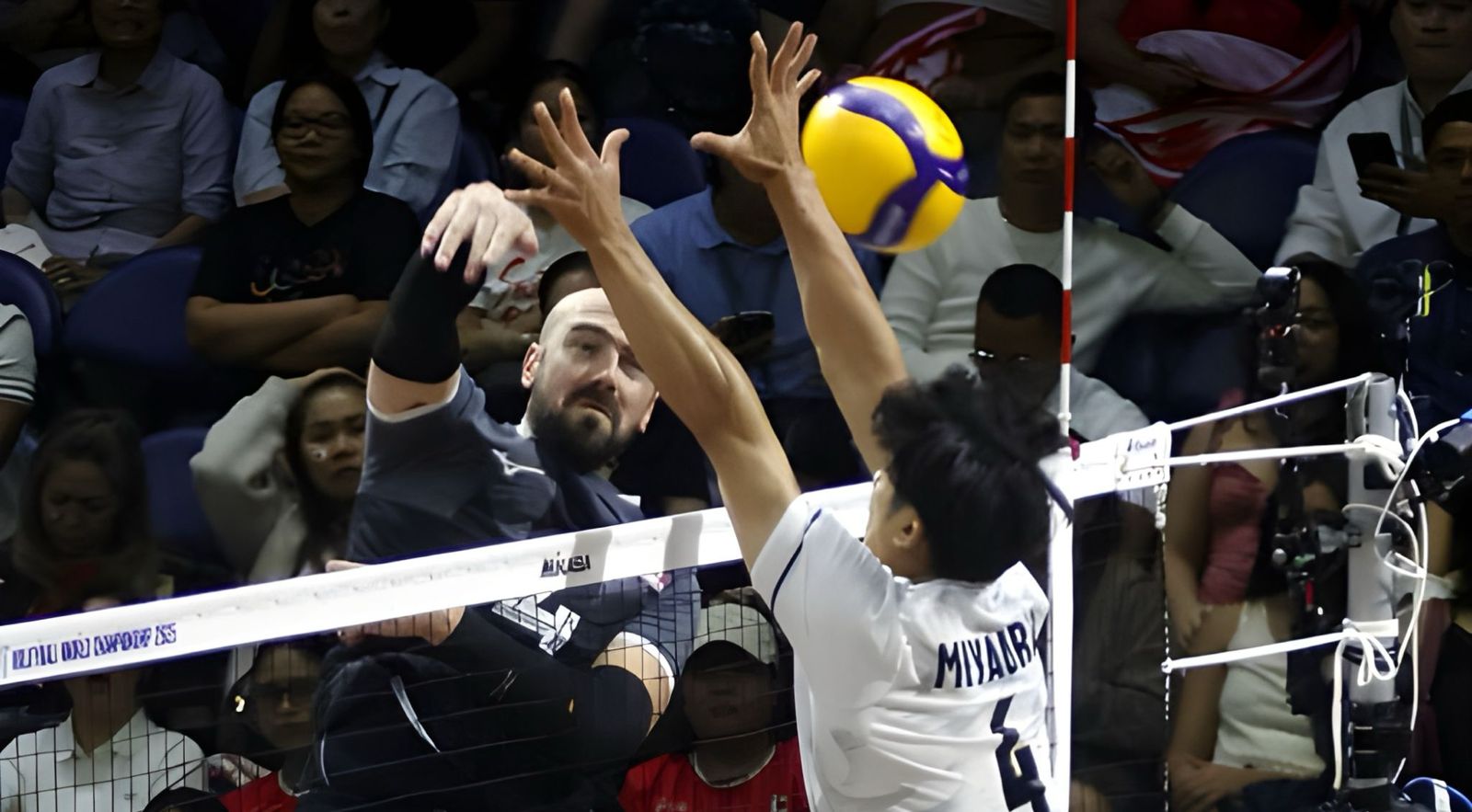 Captain Hoag relishes playing against roaring pro-Japan crowd