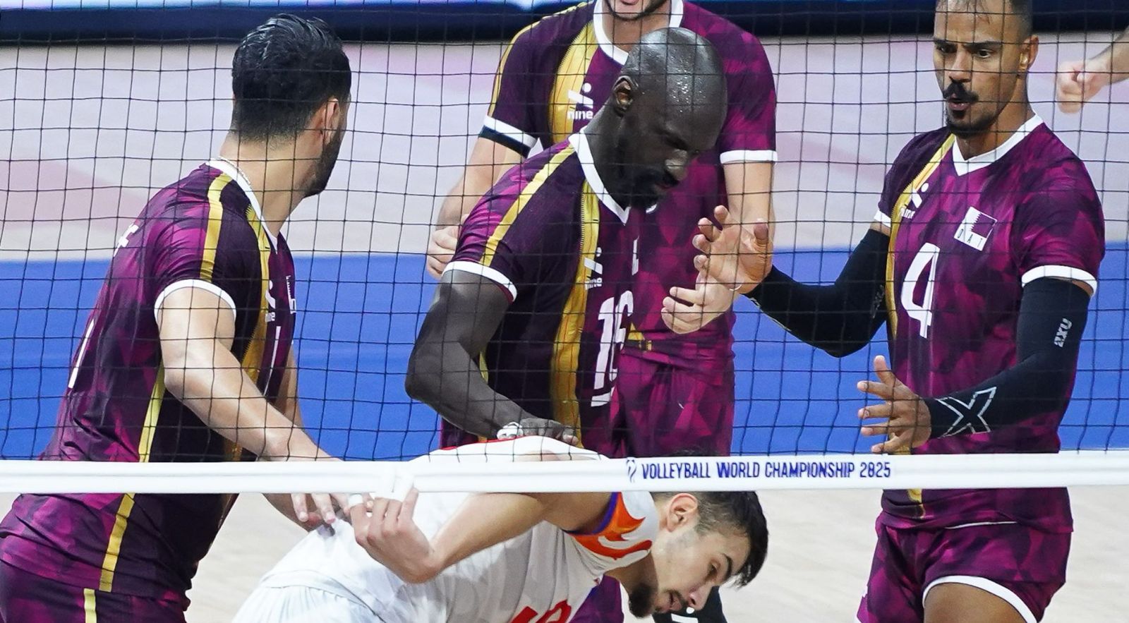 Qatar secures first-ever World Championship win, defeats Romania