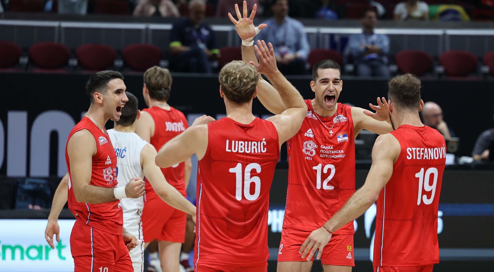 Serbia shocks Brazil in straight sets, secures Round of 16 spot