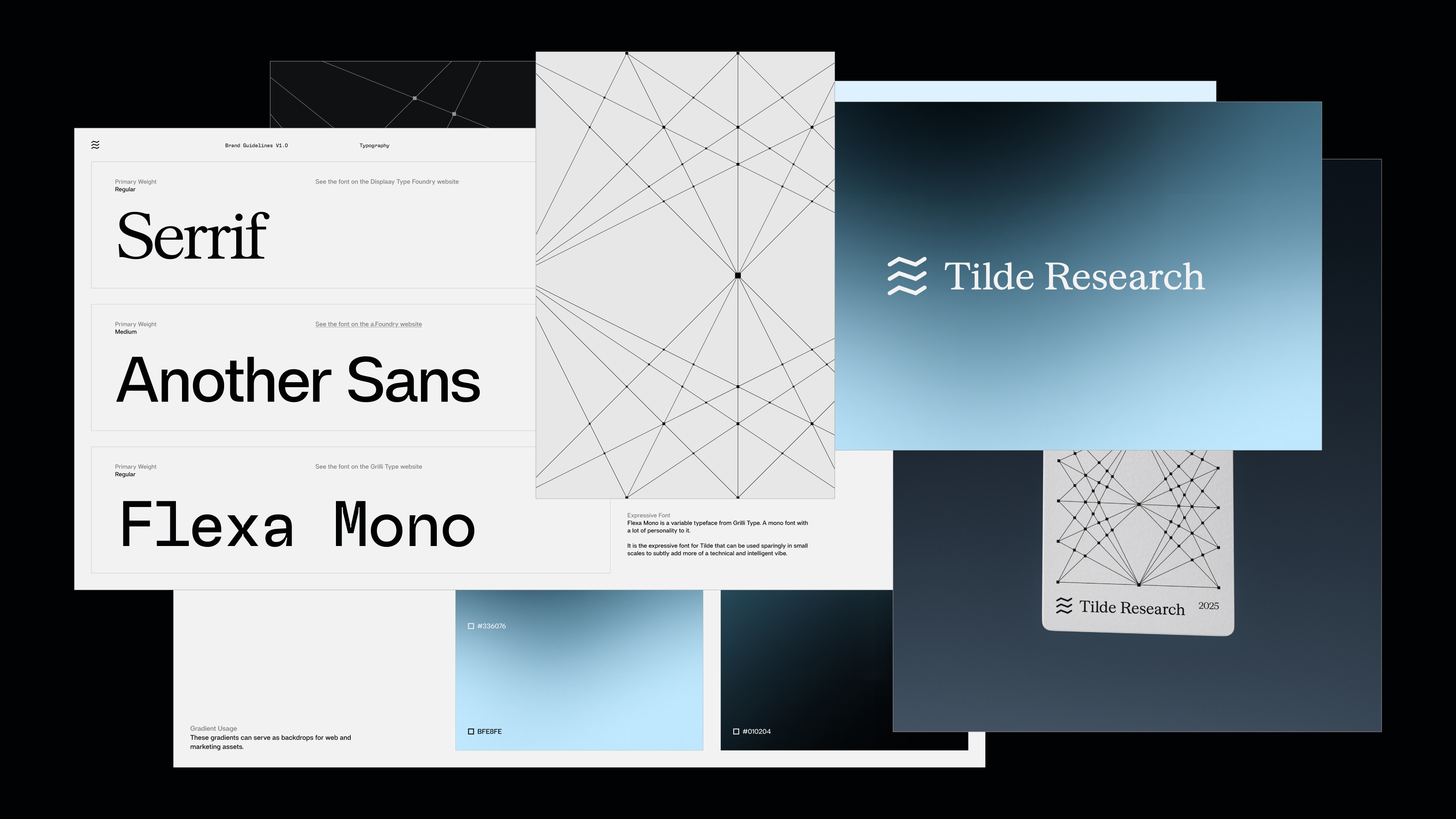 Tilde Research brand system