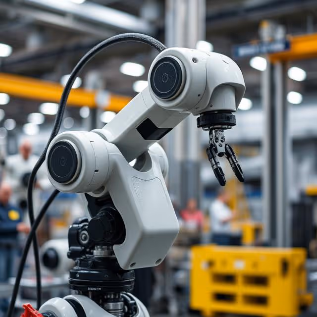 Descubra cómo la anotación precisa de los robots industriales y sus movimientos impulsa la automatización impulsada por la IA en las fábricas. Conozca.