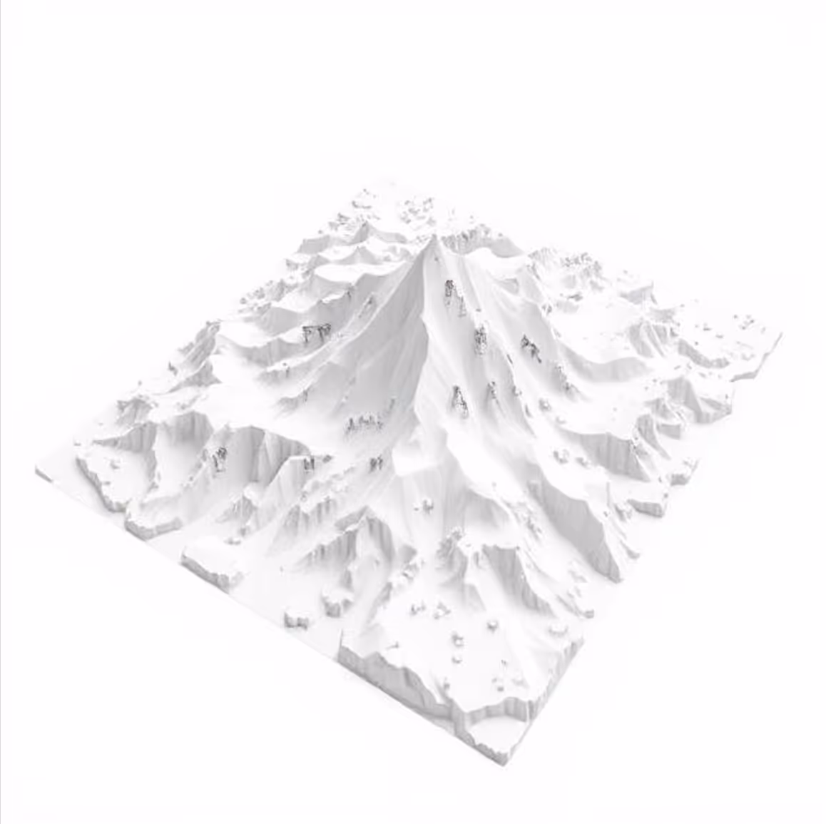 Annotated 3D point cloud visualization for AI training