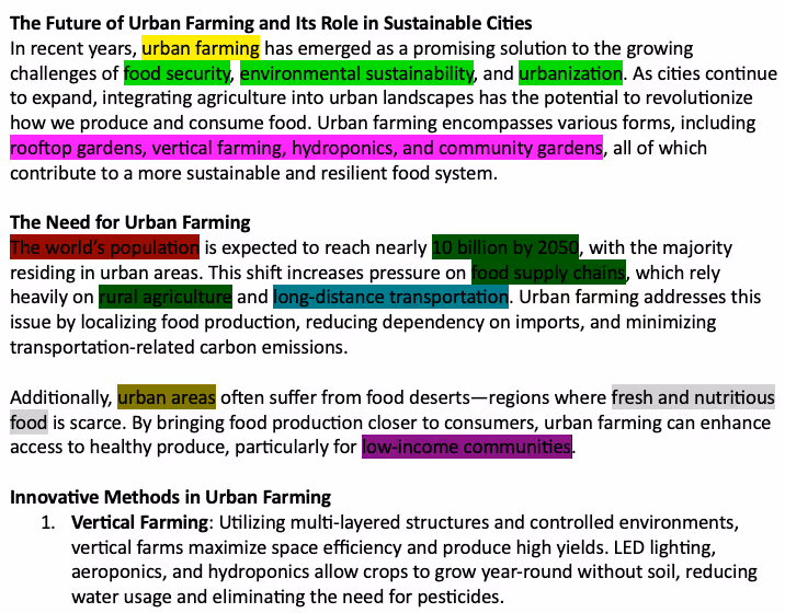 Annotated text and OCR samples for NLP model training