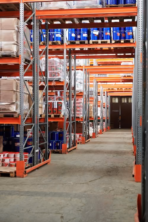 Illustration of AI data labeling for logistics and warehouse automation