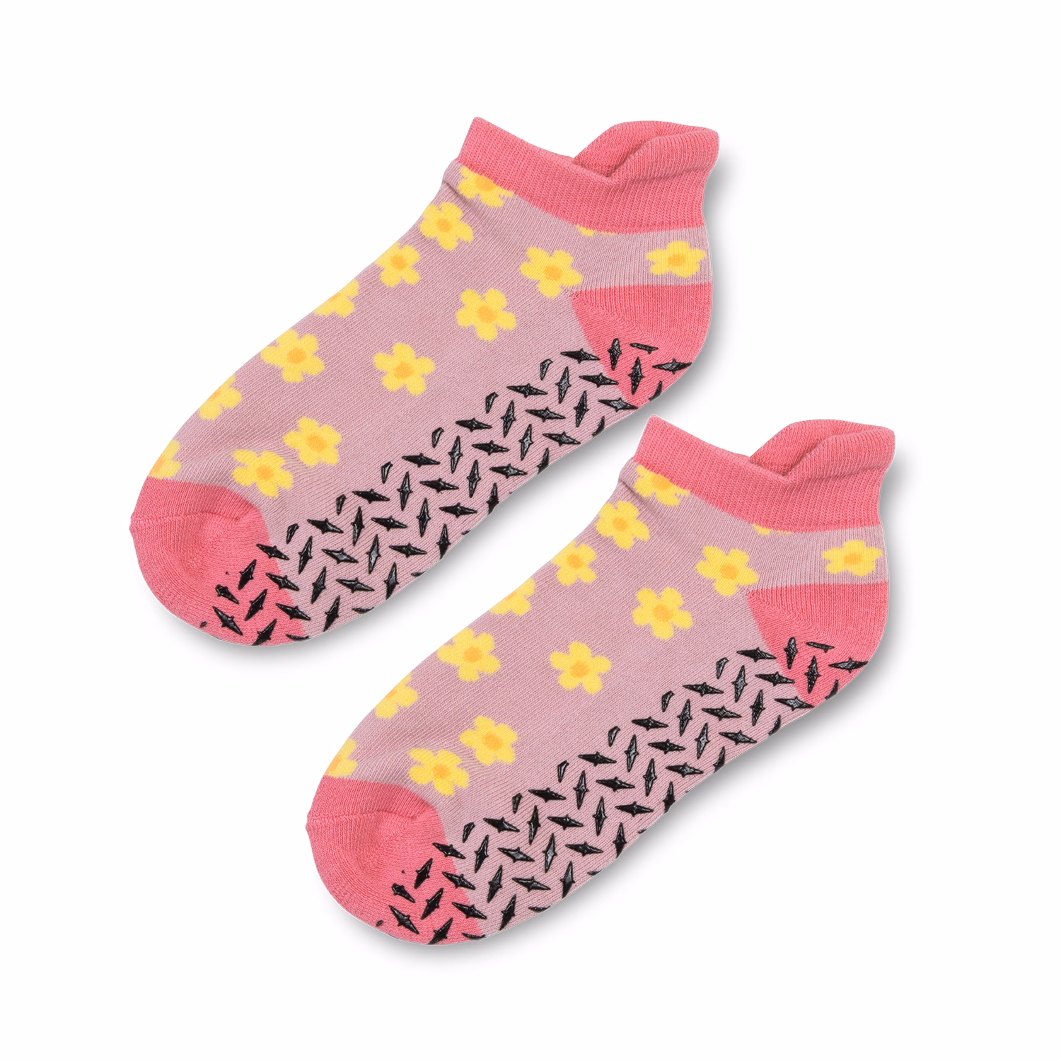 Nero Ankle Grip Socks