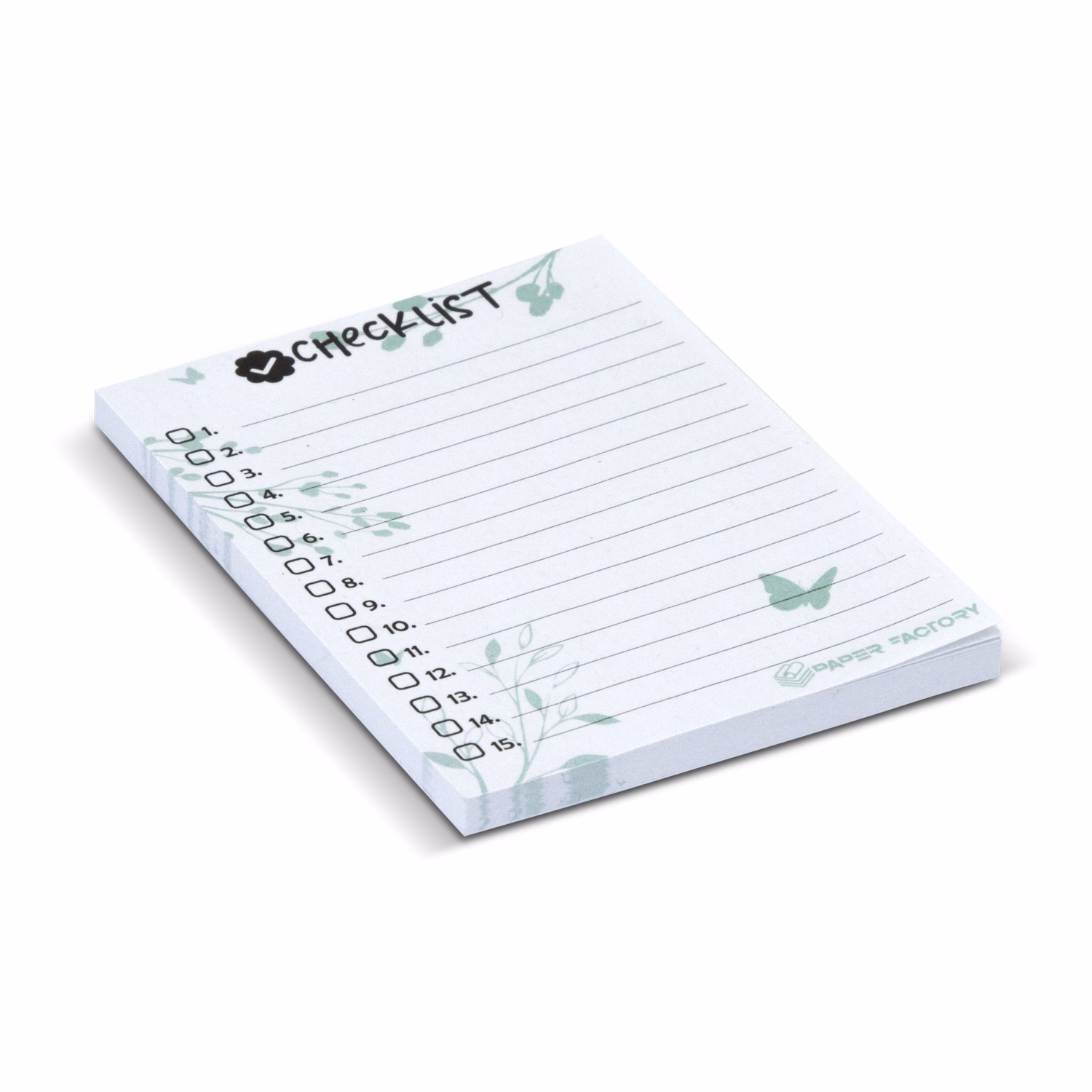 Recycled Sticky Pad 100 x 75mm - 50 Sheets