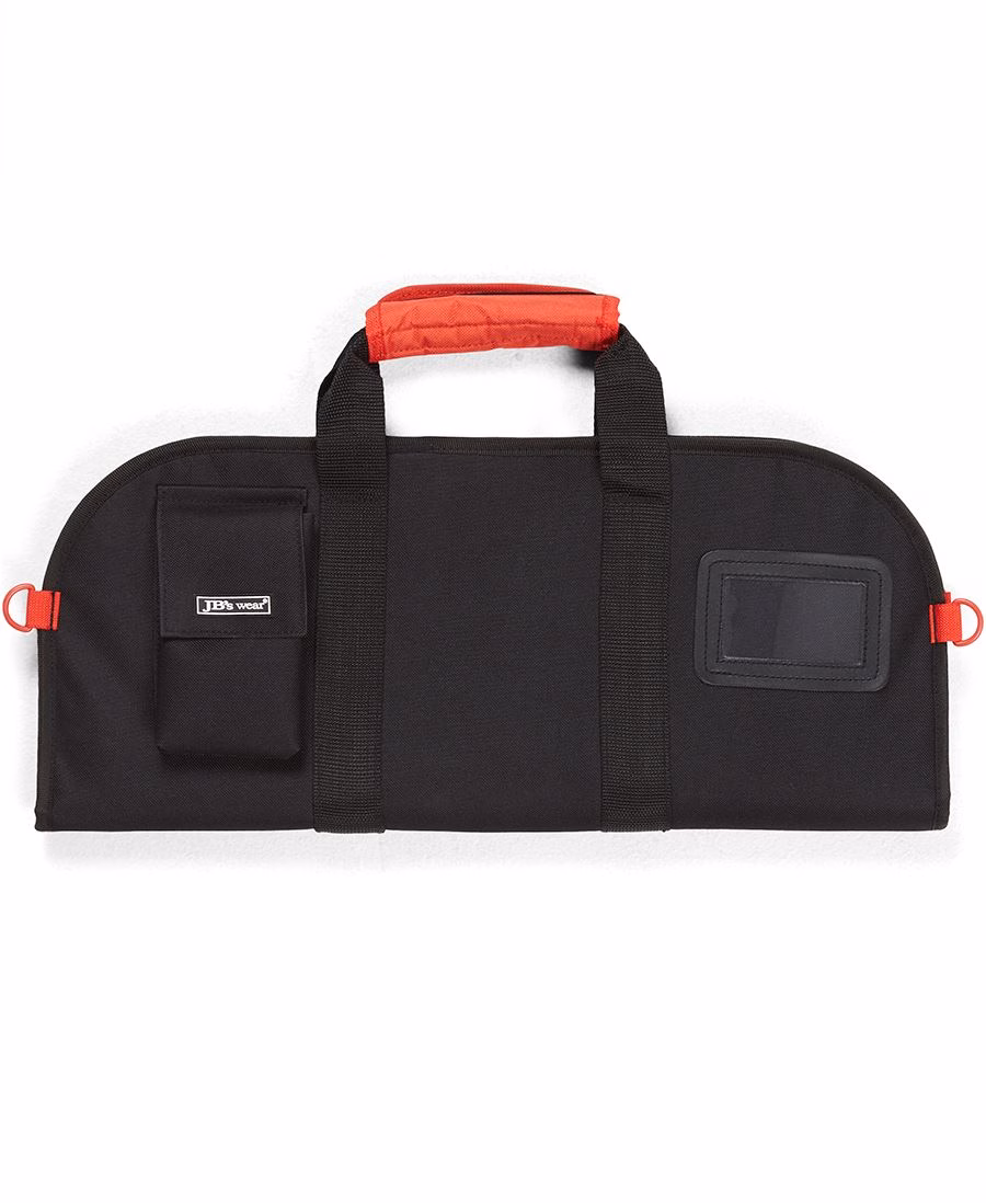 JB's CHEF'S KNIFE BAG BLACK/RED