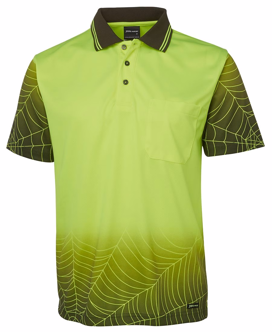 JB's HI VIS S/S WEB POLO