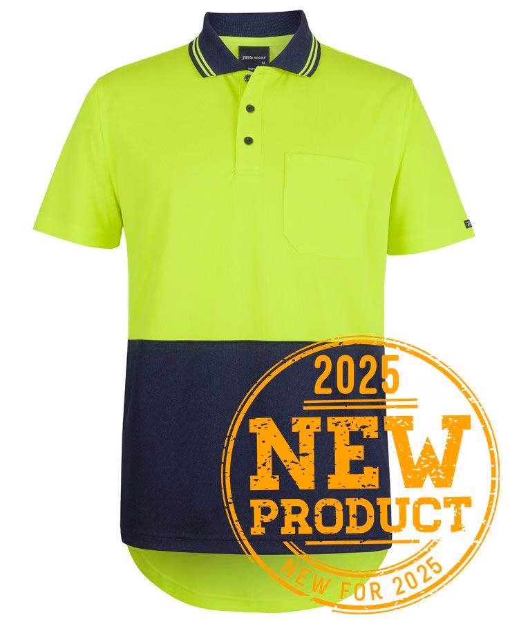 JB's HV S/S DROP TAIL POLO