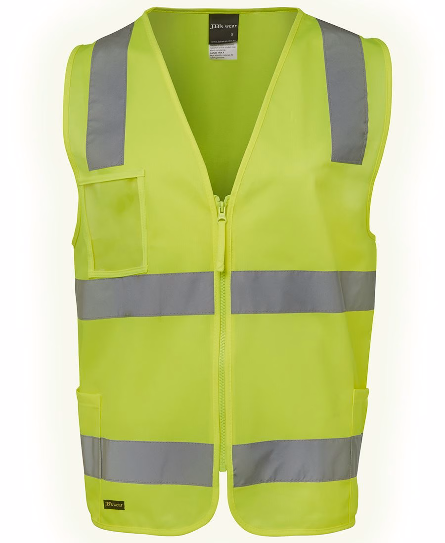 JB's HV (D+N) ZIP SAFETY VEST