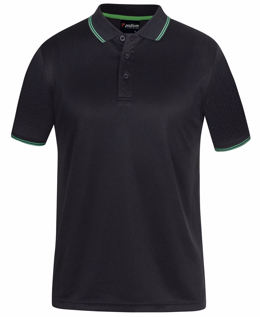 PDM JACQUARD CONTRAST POLO