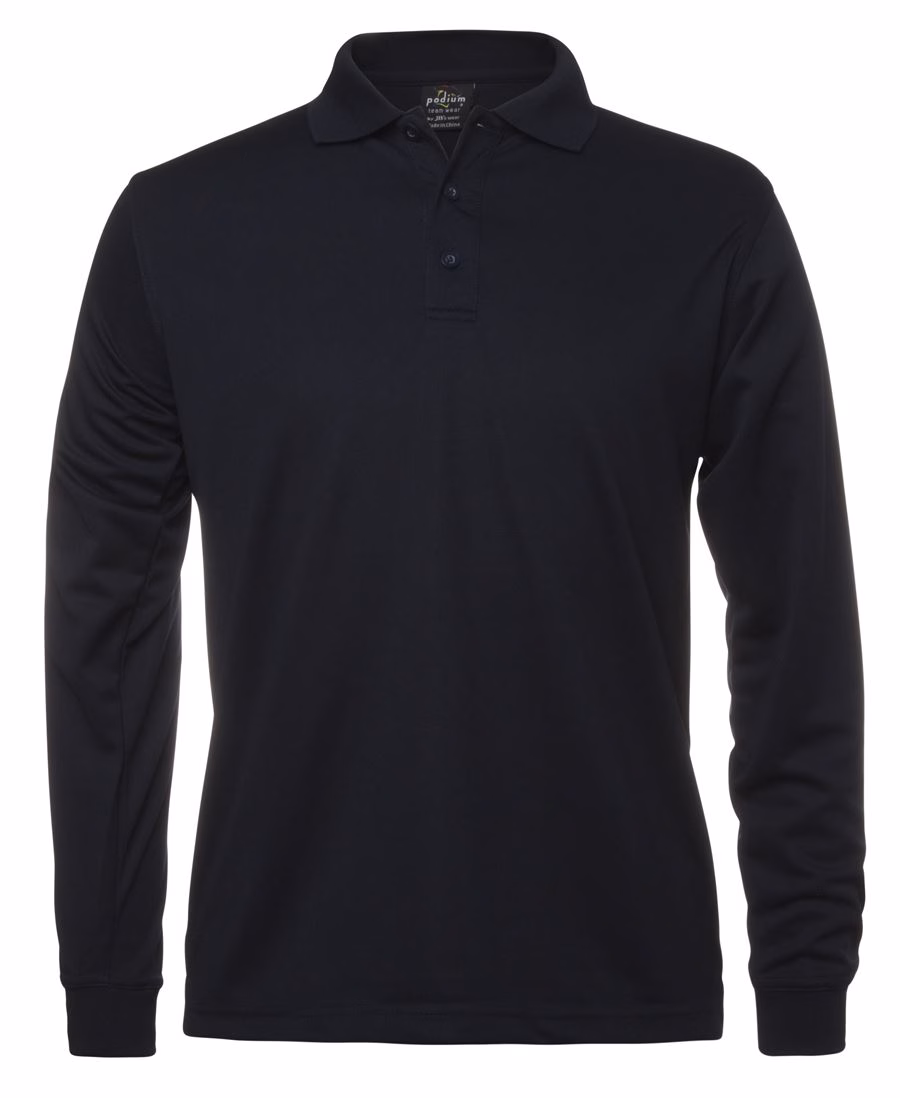 PODIUM L/S POLY POLO