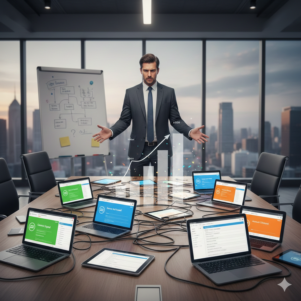 Multiplication des ERP : un risque stratégique sous-estimé qui menace la fiabilité financière et la capacité de pilotage