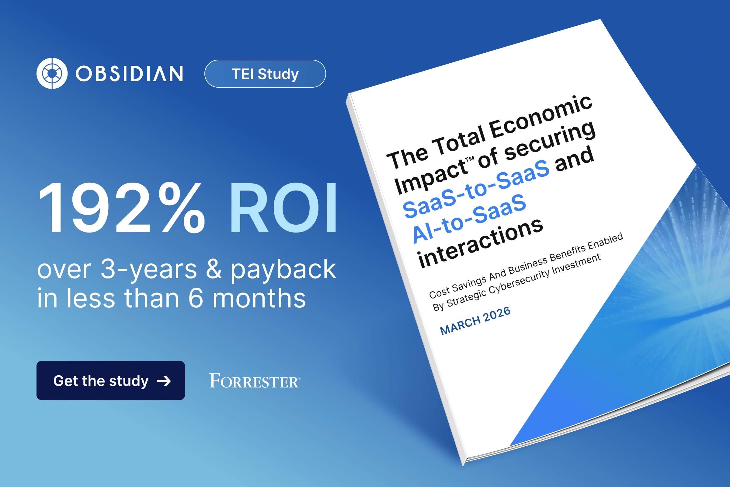 Achieve 192% ROI With Obsidian SaaS Security
