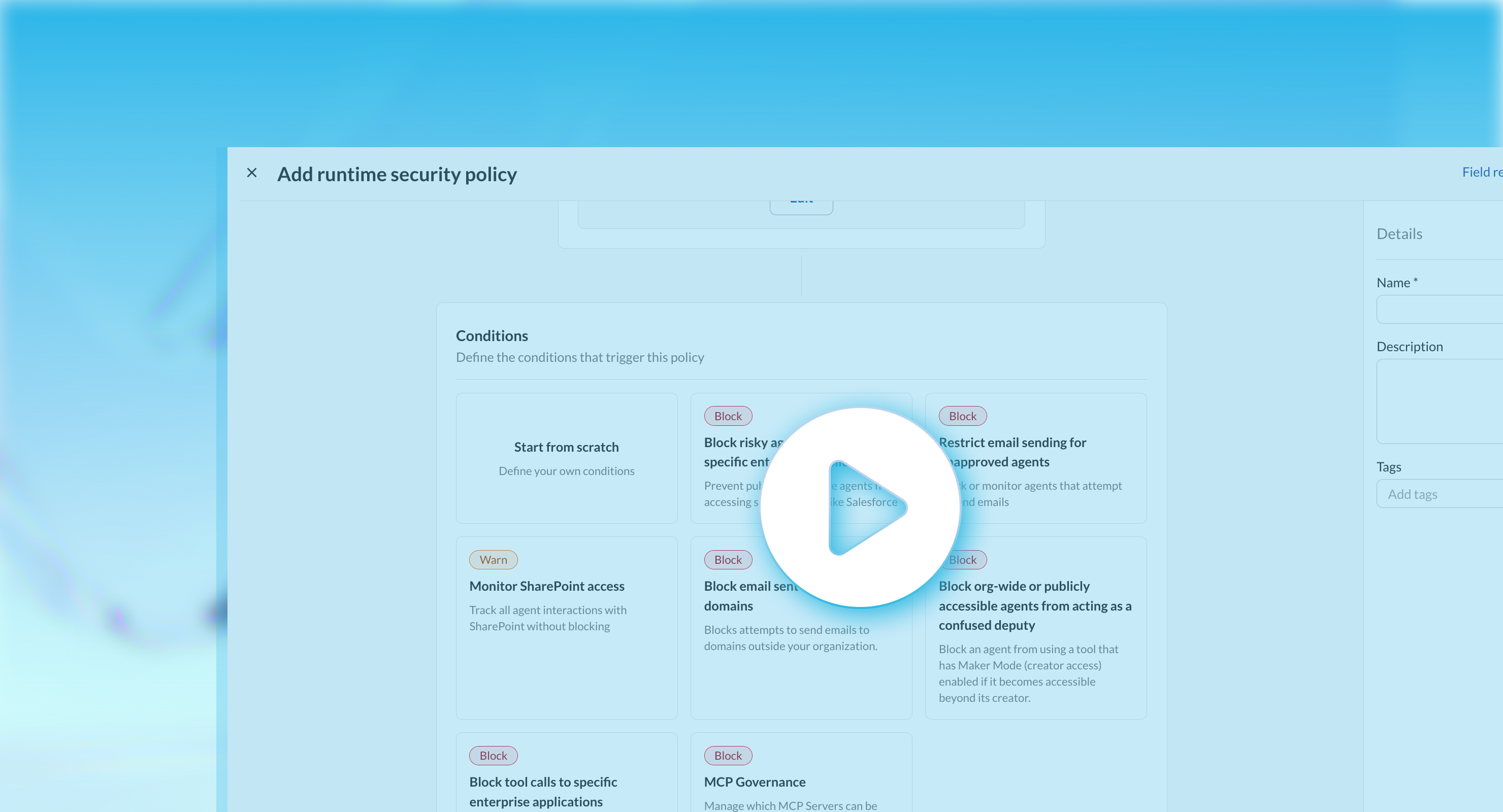 See Every Agent. Understand Every Risk. Stop Threats in Real Time. 
