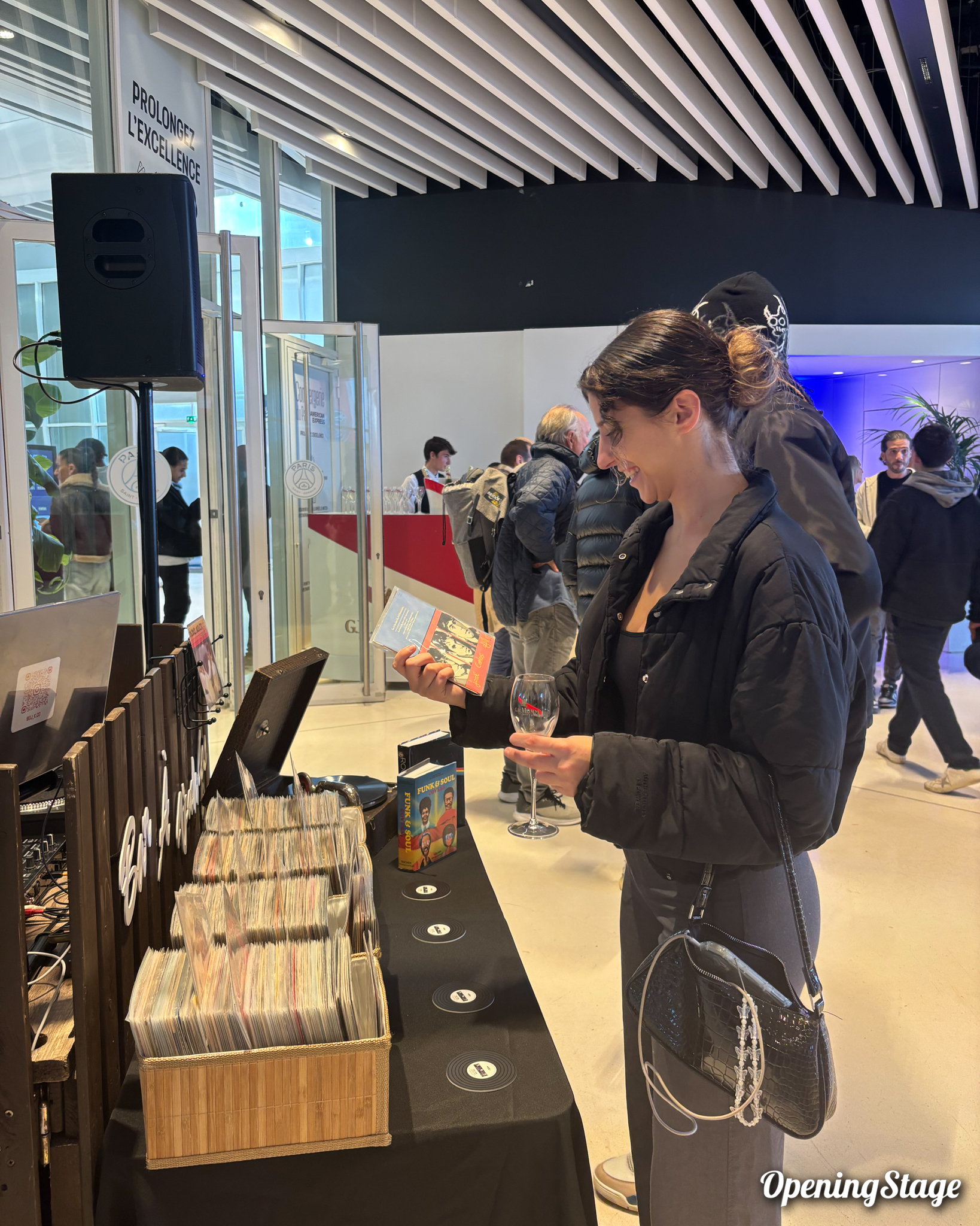 animation bar à vinyles au PSG par OpeningStage