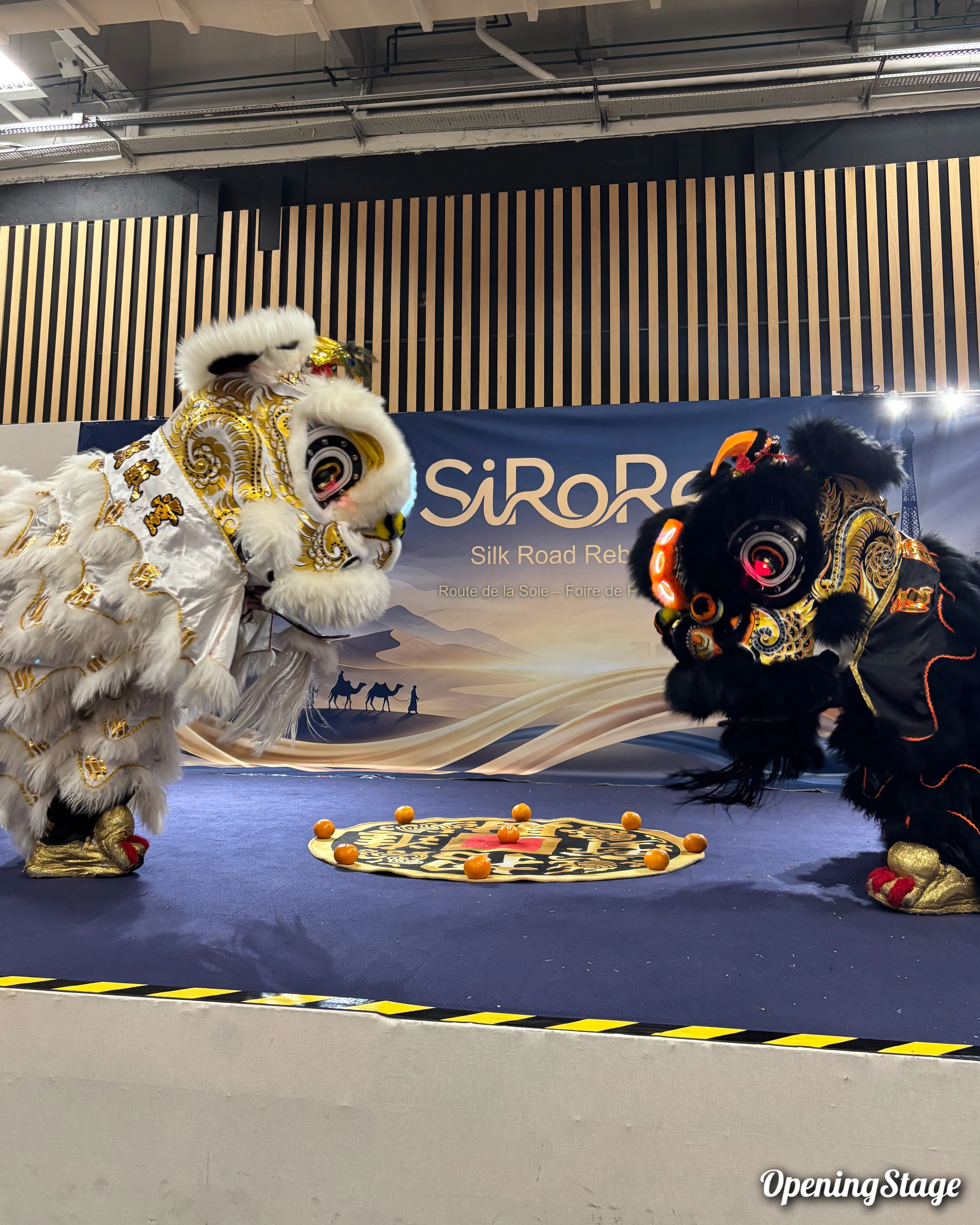 Danses du lion à la Foire de Paris 2026