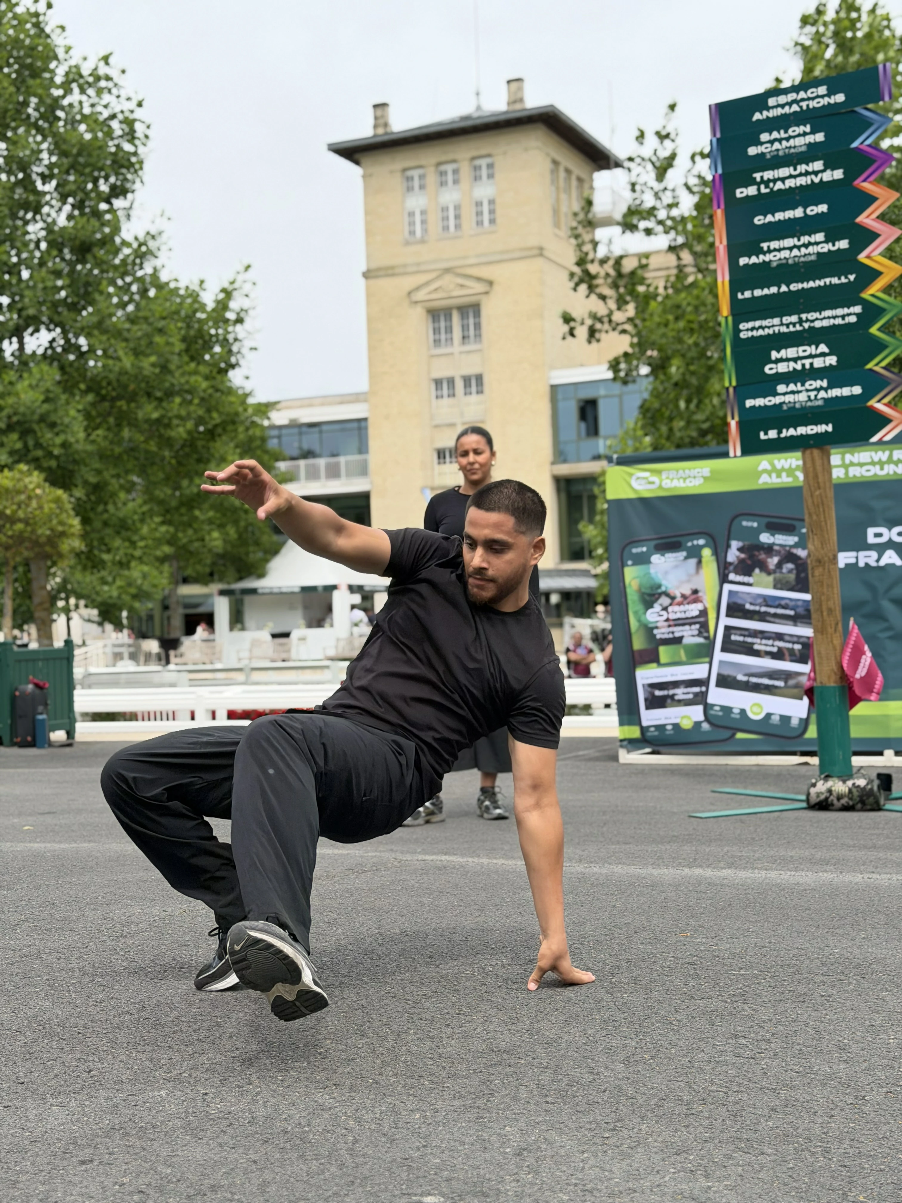 Nos danseurs hip-hop pour le Prix de Diane Longines