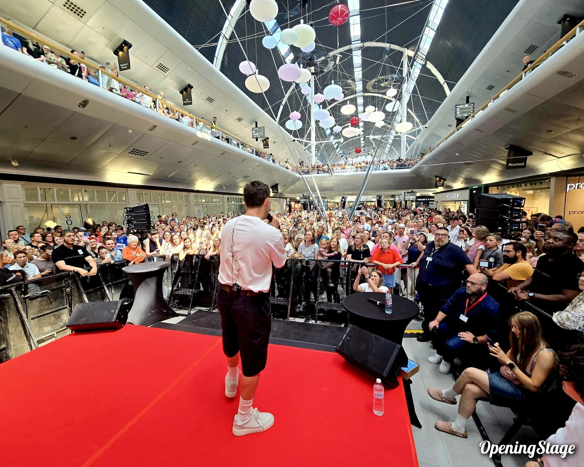 Julien Lieb à Cité Europe avec OpeningStage