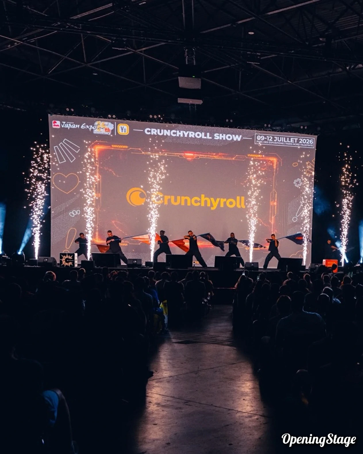 Notre show de danse & drapeaux à la Japan Expo